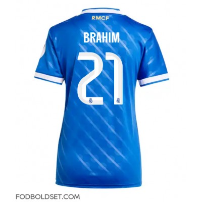 Real Madrid Brahim Diaz #21 Tredjetrøje Dame 2025-26 Kortærmet Real Madrid Brahim Diaz #21 Tredjetrøje Dame 2025-26 Kortærmet